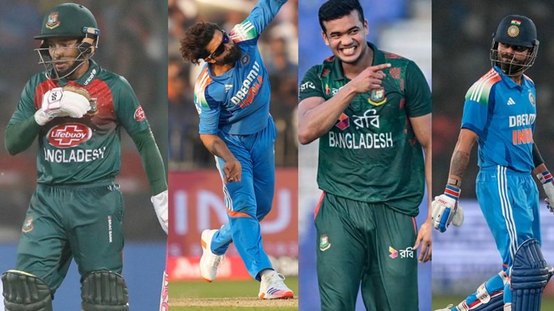 india national cricket team vs bangladesh national cricket team players