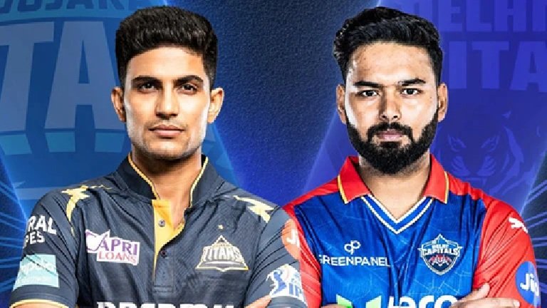 delhi capitals vs gujarat titans timeline