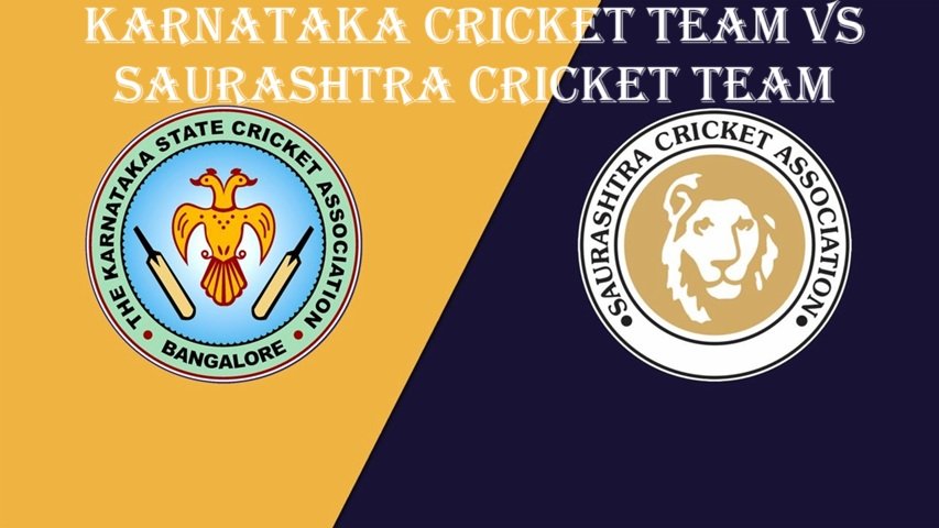karnataka cricket team vs saurashtra cricket team match scorecard