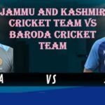jammu and kashmir cricket team vs baroda cricket team match scorecard