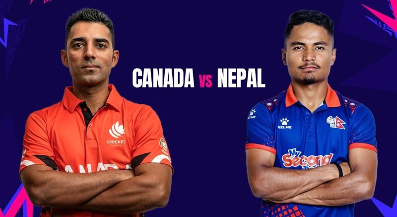 nepal national cricket team vs canada national cricket team timeline
