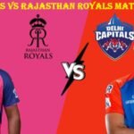 delhi capitals vs rajasthan royals match scorecard