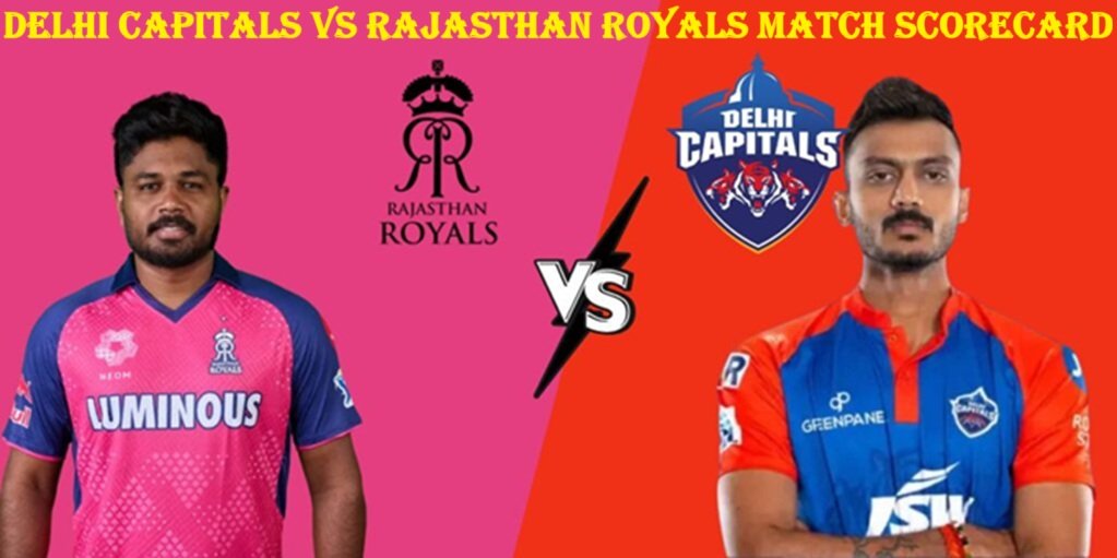 delhi capitals vs rajasthan royals match scorecard