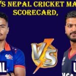 united states national cricket team vs nepal national cricket team match scorecard
