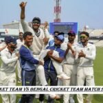 bihar cricket team vs bengal cricket team match scorecard
