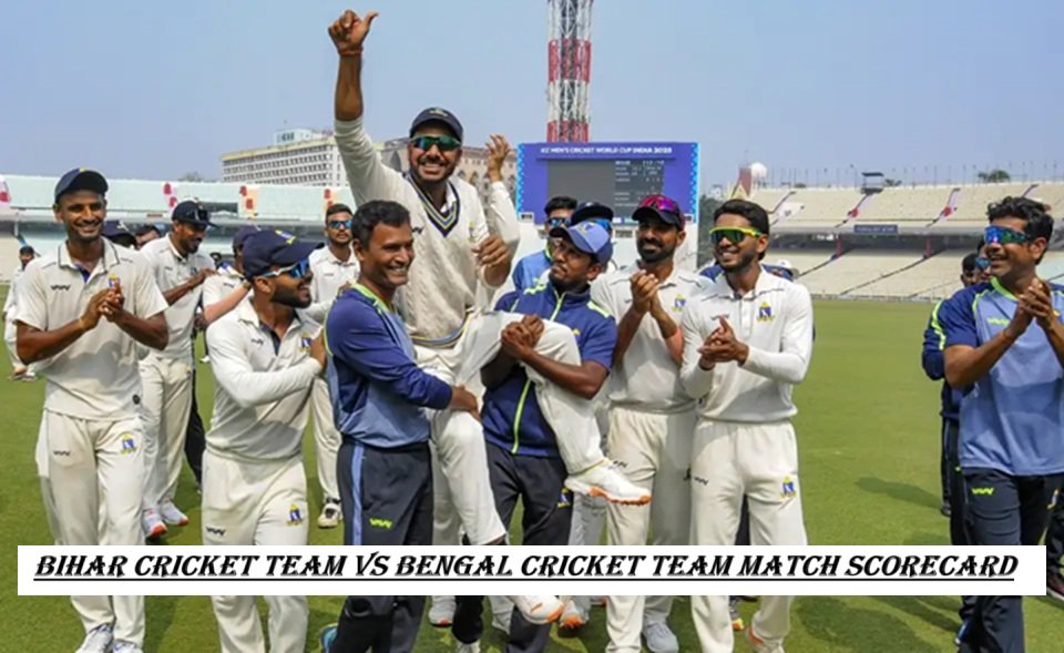 bihar cricket team vs bengal cricket team match scorecard