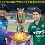 sri lanka women vs pakistan women's national cricket team timeline