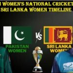 pakistan women's national cricket team vs sri lanka women timeline