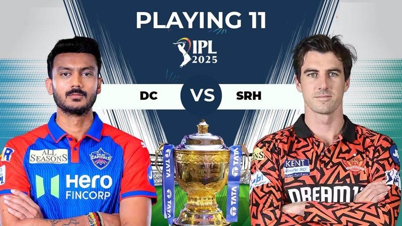 dc vs srh playing 11