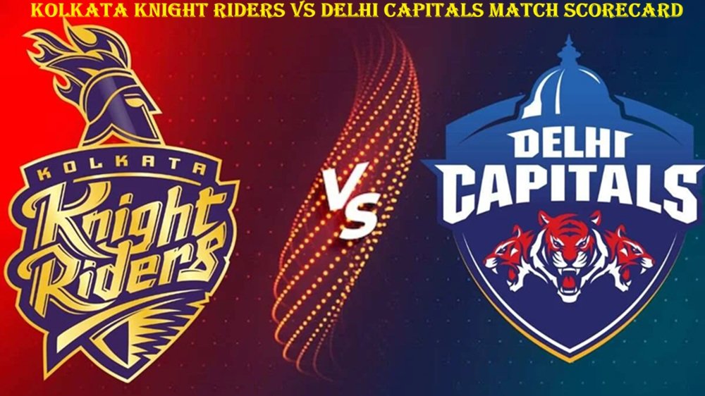 kolkata knight riders vs delhi capitals match scorecard