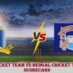 punjab cricket team vs bengal cricket team match scorecard