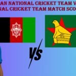 afghanistan national cricket team vs zimbabwe national cricket team match scorecard