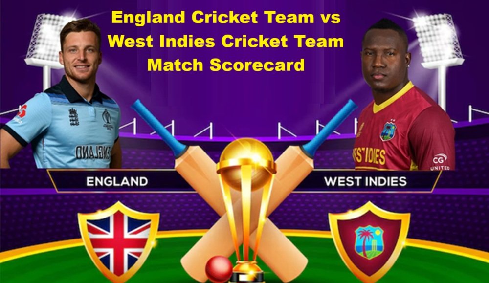 england cricket team vs west indies cricket team match scorecard