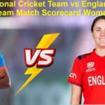 India National Cricket Team vs England Cricket Team Match Scorecard Women