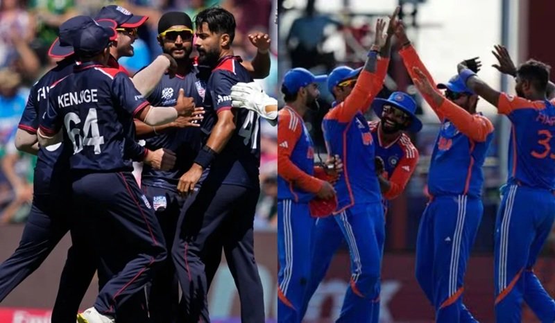 united states national cricket team vs india national cricket team match scorecard